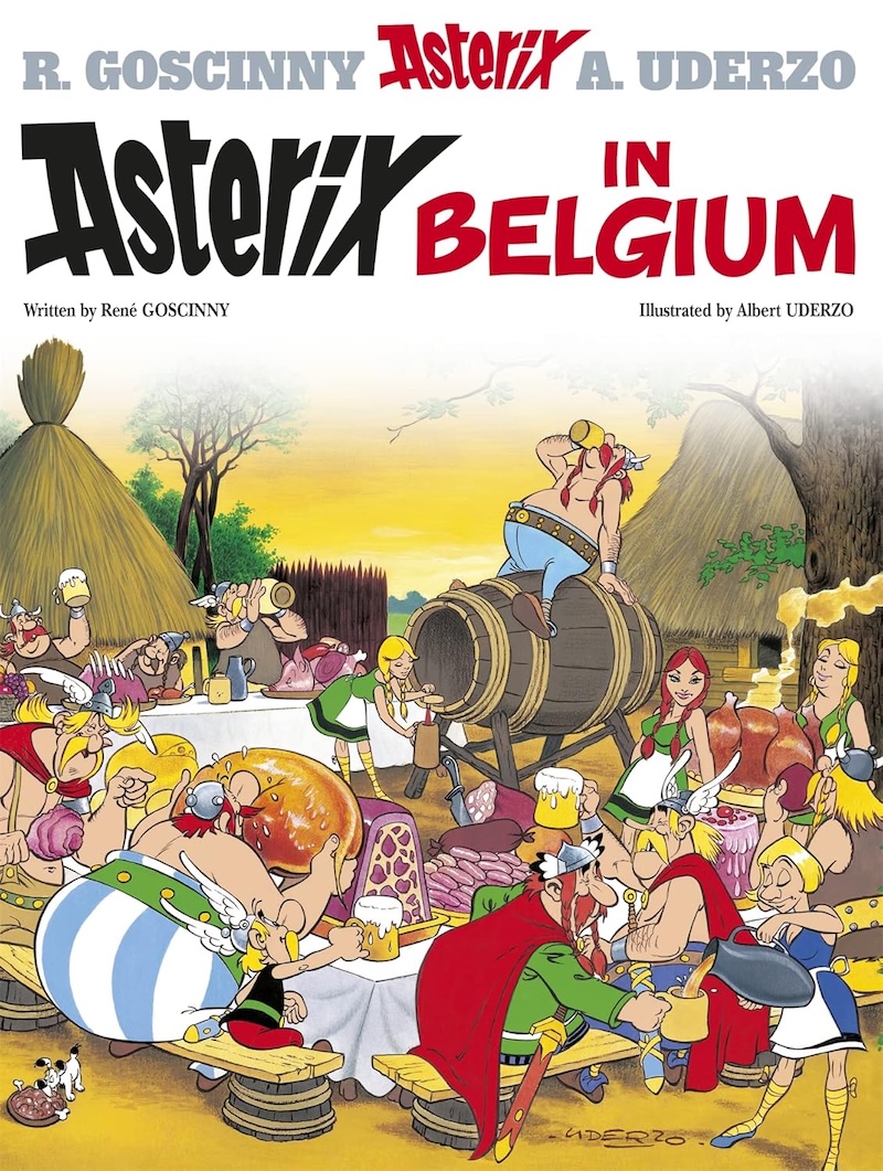 Asterix in Belgium by René Goscinny