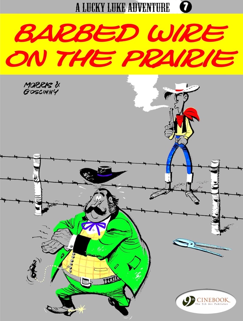 Barbed Wire on the Prairie by Morris