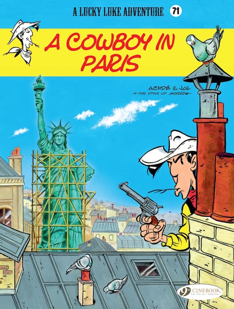 Cowboy in Paris by Achdé