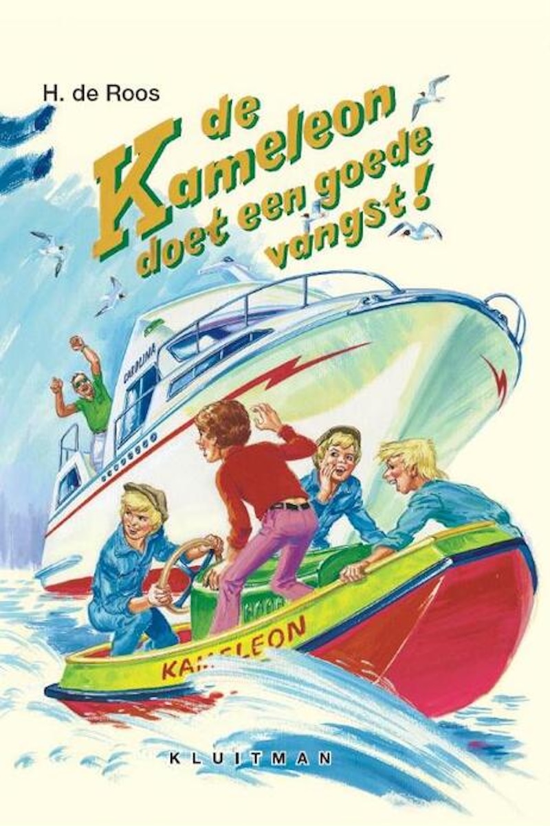De Kameleon Doet een Goede Vangst! by Hotze de Roos
