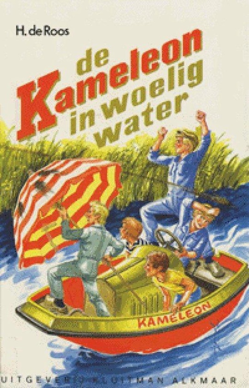 De Kameleon in Woelig Water by Hotze de Roos