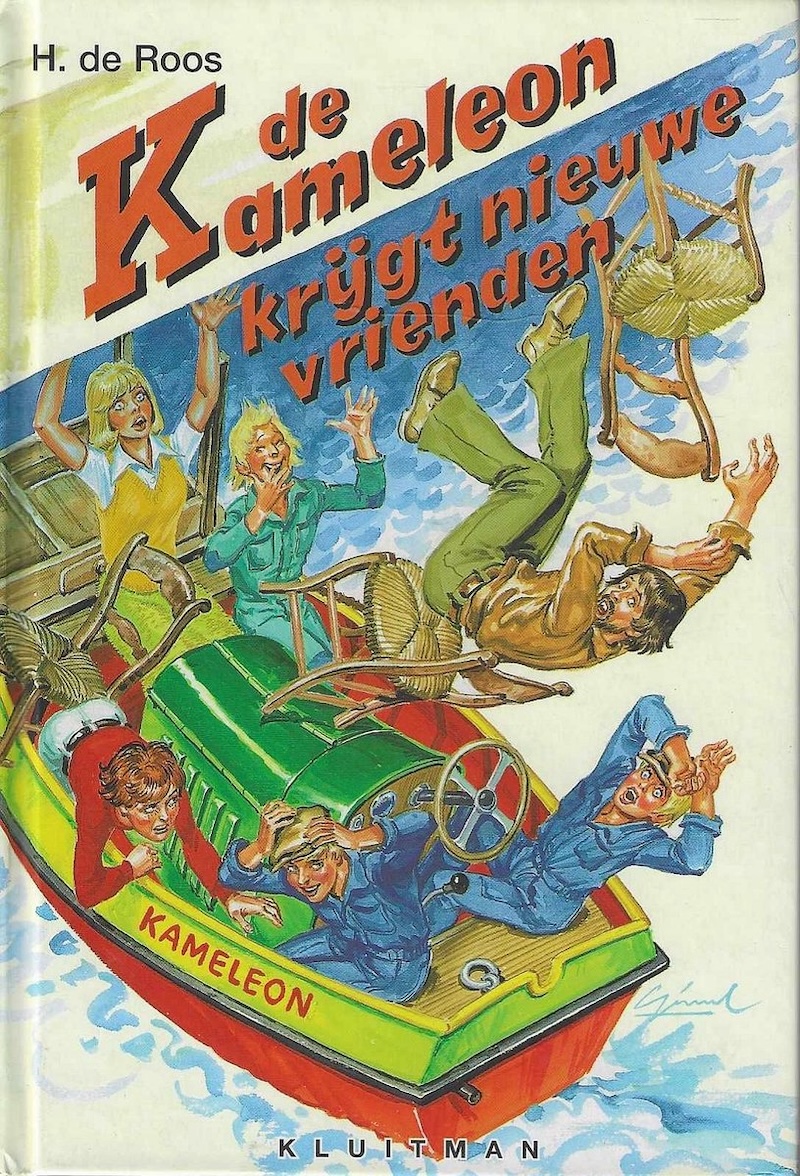 De Kameleon Krijgt Nieuwe Vrienden by Hotze de Roos
