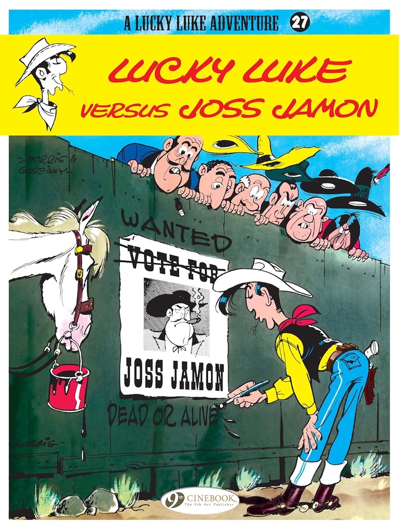 Lucky Luke versus Joss Jamon by Morris