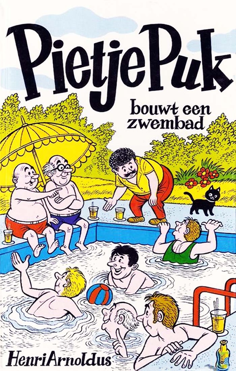Pietje Puk bouwt een zwembad by Henri Arnoldus