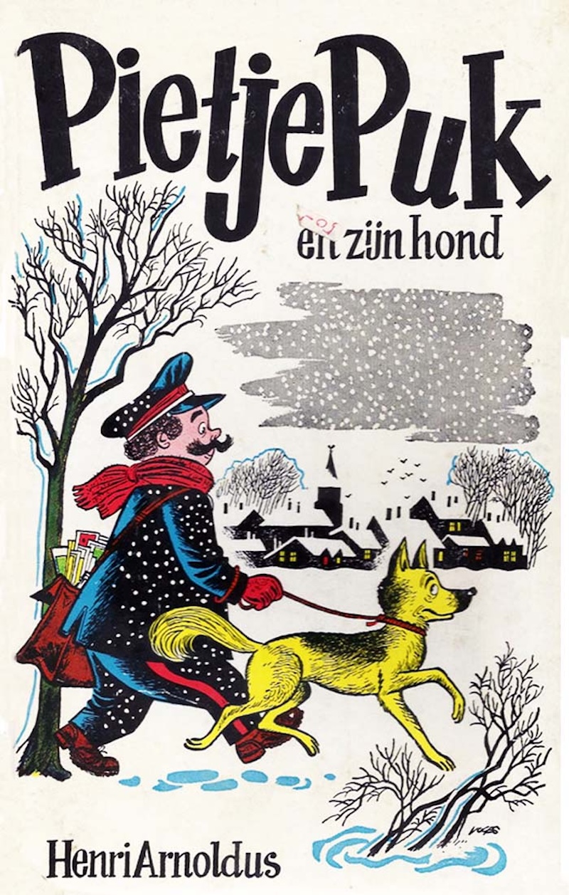 Pietje Puk en zijn hond by Henri Arnoldus