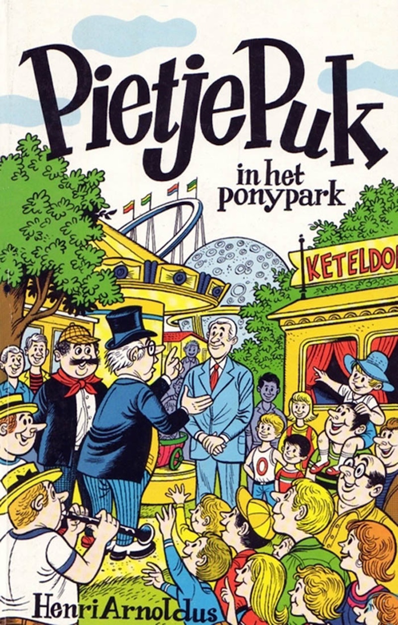 Pietje Puk in ponypark by Henri Arnoldus