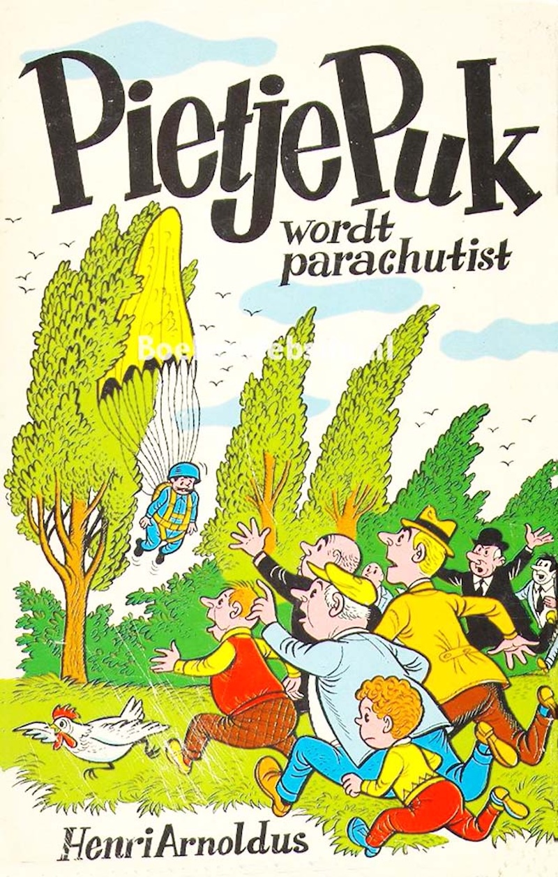 Pietje Puk wordt parachutist by Henri Arnoldus