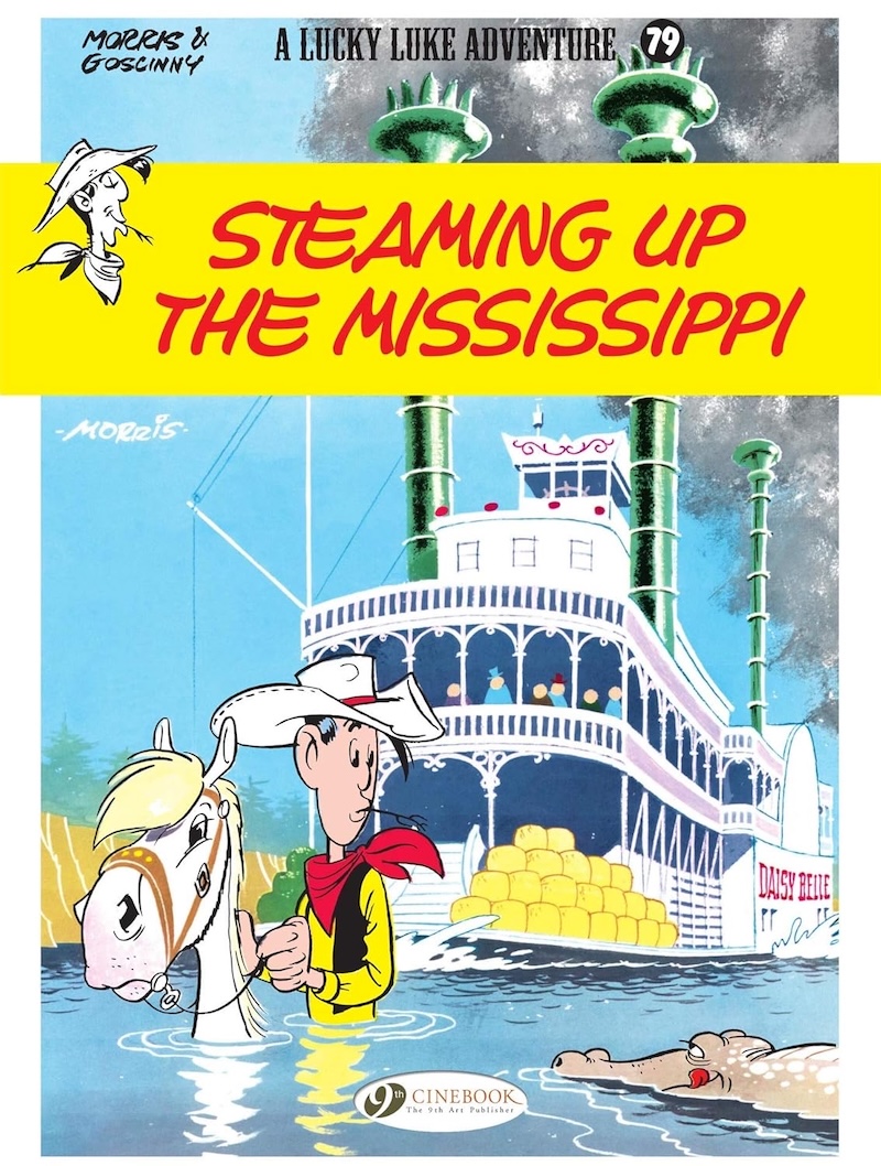Steaming Up the Mississippi by Morris