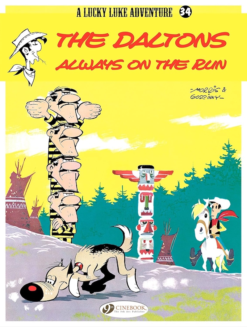The Daltons Always on the Run by Morris