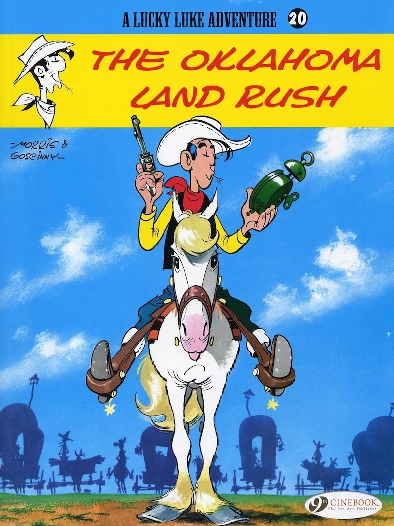 The Oklahoma Land Rush by Morris