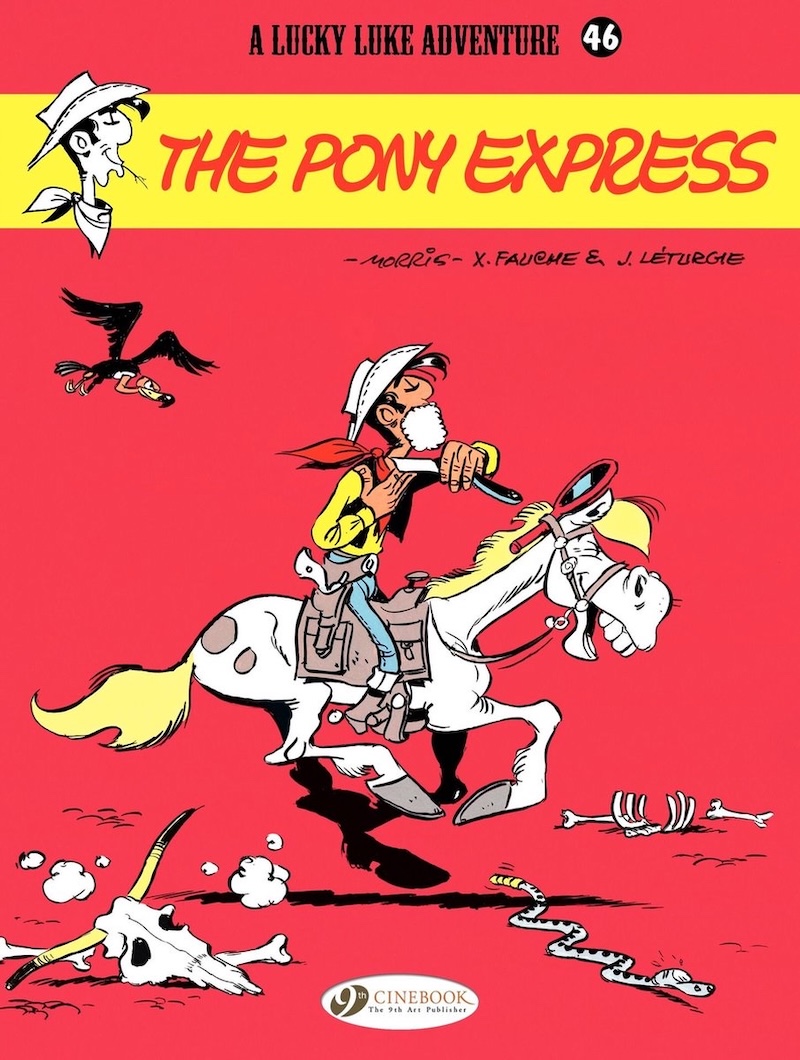 The Pony Express by Morris